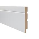 Rodapé de MDF Durafloor Essencial E-03 Branca Polar 150mm x 18mm x 2100mm Rodapé de MDF Durafloor Essencial E-03 Branca Polar 150mm x 18mm x 2100mm