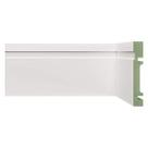 Rodapé de MDF Frisado de 10cmX2,40m Rende 2,4m 1002