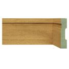 Rodapé de MDF Frisado de 10cmX2,40m Rende 2,4m 1002