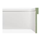 Rodapé de MDF Frisado de Sobrepor 12cmX1,80m Rende 1,8 1202