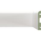 Rodapé de MDF Liso 10cmX2,40m Rende 2,4m 1000
