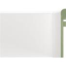 Rodapé de MDF Liso de Sobrepor 15cmX2,40m Rende 2,4m 1202