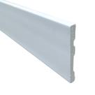 Rodape de Poliestireno 10cm Liso Branco RodapeShop 2,4 Metros Rodape de Poliestireno 10cm Liso Branco RodapeShop 2,4 Metros