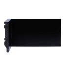 Rodapé de Poliestireno 10CMX15MM Frisado 2,4METRO Linear Preto Graddus 2,4 m - Preto