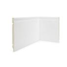 Rodapé de Poliestireno 240cm x 15mm x 2,40m Frisado NFR Rodapés