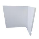 Rodapé de Poliestireno Branco Liso 20cm de altura Formix 3D - 1 Metro
