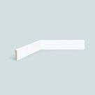 Rodapé de Poliestireno Espaço Branco 50mm x 10mm x 2200mm