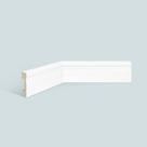 Rodapé de Poliestireno Espaço Branco 70mm x 15mm x 2200mm