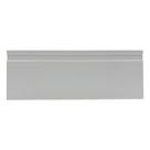 Rodapé de Poliestireno Frisado 12cm x 2,40m Rende 2,40 Metros Casa Grassi