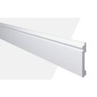Rodapé de Poliestireno Frisado 12cmX2,44m Rende 2,44mmd12 Gart