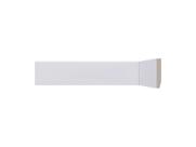 Rodapé de Poliestireno LEV51 Branco 05cm Santa Luzia