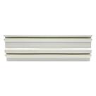 Rodapé de Poliestireno Liso 10cm x 15mm Rende 2,40 Metros Casa Grassi Rodapé de Poliestireno Liso 10cm x 15mm Rende 2,40 Metros Casa Grassi
