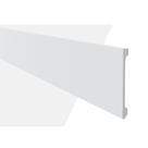 Rodapé de Poliestireno Liso 20CMX2,44m Rende 2,44MML20 Gart Branco Rodapé de Poliestireno Liso 20CMX2,44m Rende 2,44MML20 Gart Branco