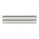 Rodapé de Poliestireno Liso 7cm X 2,40m Rende 2,4 Metros Casa Grassi