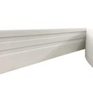 Rodapé Eva Autocolante Flexível Boracéia 8cmx1cm 10 Metros