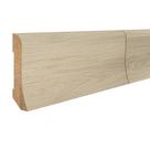 Rodape Fixo New Way Carvalho Eterno-gris Almada-carvalho Orly 60x18mm - Barra 2,10m - Durafloor