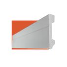 Rodapé Frisado De Poliestireno 7cm Altura X 2,40 Metros 100% VIRGEM