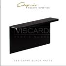 Rodapé Invertido Black Matte Barra 3m Viscardi 5 x 2 x 0,5