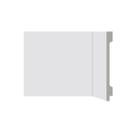 Rodapé Lev 151 2,40 X 15 Cm Branco - Santa Luzia