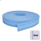 Rodapé Moldura Autocolante Flexível 5cm 10 mts 5c2-Azul