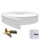 Rodapé Moldura Autocolante Flexível 7cm - 10 Metros