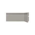 Rodape Poliest 10 cm Frisado Cinza Glacial 457 Santa Luzia