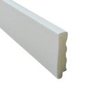 Rodapé Poliestireno 05cm Liso Branco 50005 Arquitech 2,4 Metros