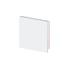 Rodapé Poliestireno 50907 Liso Slim 7cm Branco