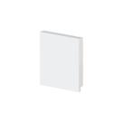 Rodape Poliestireno 50910 Slim Liso Branco 10CM