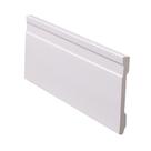 Rodapé Poliestireno Branco Frisado 240X15X1cm - Finottato