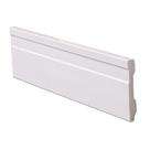 Rodapé Poliestireno Branco Frisado 240X7X1cm - Finottato