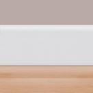 Rodapé PVC Edge Branco Boleado 10cmX13mmX2.00 M
