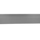 Rodapé PVC Liso 6 m - Cinza