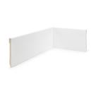 Rodapé Slim Liso 2,40x10 Branco - Ruffino Rodapé Slim Liso 2,40x10 Branco - Ruffino