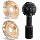 Rodas Abrasivas 2xfifty Conjunto de Burr Rotativo Rosca 5/8-11 Rodas Abrasivas 2xfifty Conjunto de Burr Rotativo Rosca 5/8-11