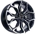 Rodas Aro 15X6 M16 4X108 ET 40 BLACK DIAMANTE
