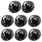 Rodas Caster Wheels TRVL FIELDER em aço giratório de 1 polegada (8 unidades) Rodas Caster Wheels TRVL FIELDER em aço giratório de 1 polegada (8 unidades)