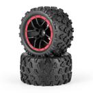 Rodas completas de peças de reposição para carros RC, 2 peças para HAIBOXING