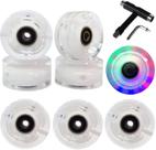 Rodas de patins FREEDARE 58 mm com rolamentos 83A (pacote com 8)
