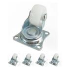 Rodas De Plastico Para Cadeiras 1.2" 4 Peças Rodas De Plastico Para Cadeiras 1.2" 4 Peças