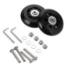 Rodas de reposição para malas de bagagem OwnMy 70 mm x 24 mm (conjunto de 2)