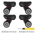 Rodas de reposição SHANOER para bagagem 360 Swivel Black