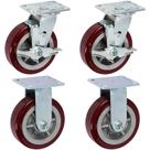 Rodas de rodízio ICON PRO Heavy Duty Industrial 6x2 3600 libras