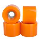 Rodas de Skate Cruiser 60mm 83A - Conjunto com 4 Unidades (Laranja)