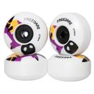 Rodas de skate FREEDARE 52 mm com rolamentos e espaçadores (pacote com 4)