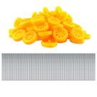 Rodas e Eixos para Brinquedos EUDAX 300pcs Plástico Amarelo Diâmetro 3cm Rodas e Eixos para Brinquedos EUDAX 300pcs Plástico Amarelo Diâmetro 3cm