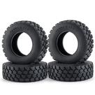 Rodas e pneus de borracha de 30 mm para 1/14 Tamiya Truck RC Crawler Car