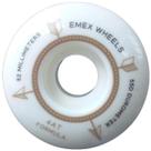 Rodas emex 102a duo 52mm - branca