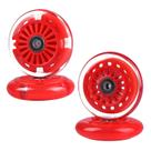 Rodas Gladeer 90mm Poliuretano Kit com 4 Unidades Vermelhas para Carrinho Wiggle Rodas Gladeer 90mm Poliuretano Kit com 4 Unidades Vermelhas para Carrinho Wiggle