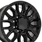 Rodas OE com aro CV97A 20x8,5 em preto brilhante GMC Sierra 2500/3500
